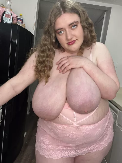 I’m making a treat but you can have a taste first