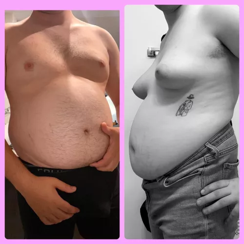 I’ve always been fat, but i think HRT definitely made me *softer*