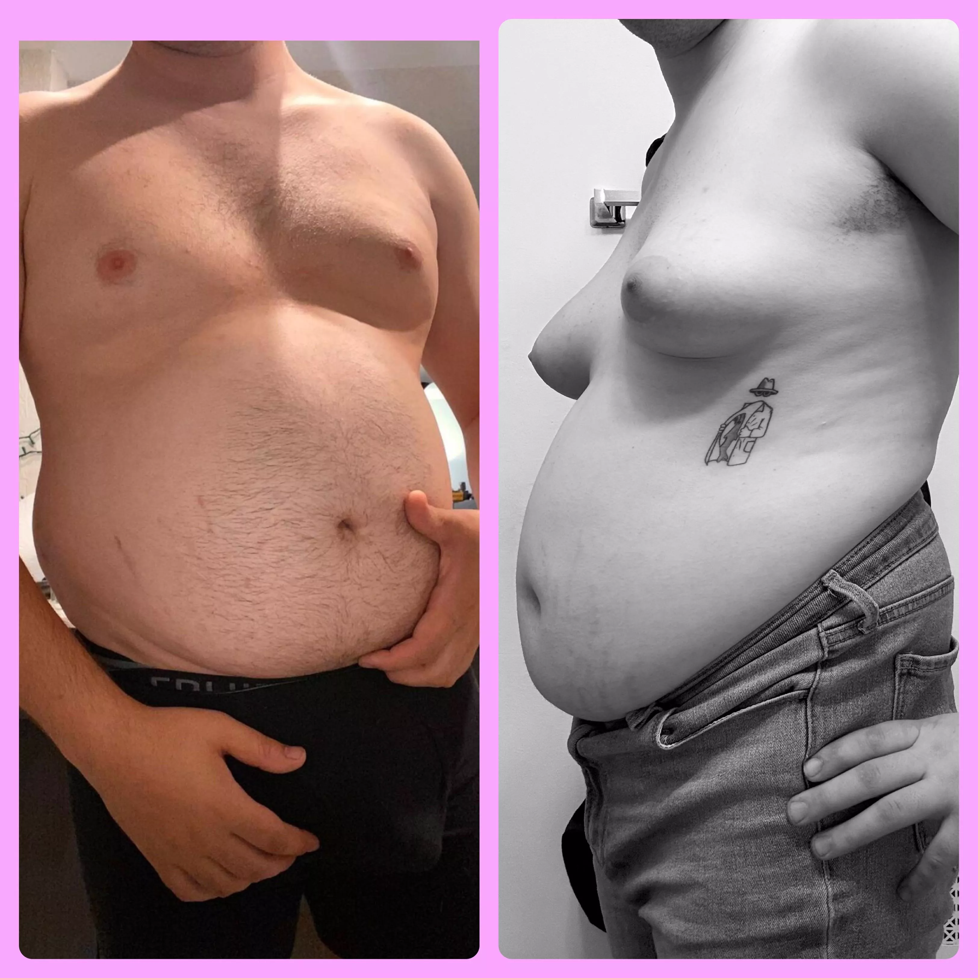 I’ve always been fat, but i think HRT definitely made me *softer*