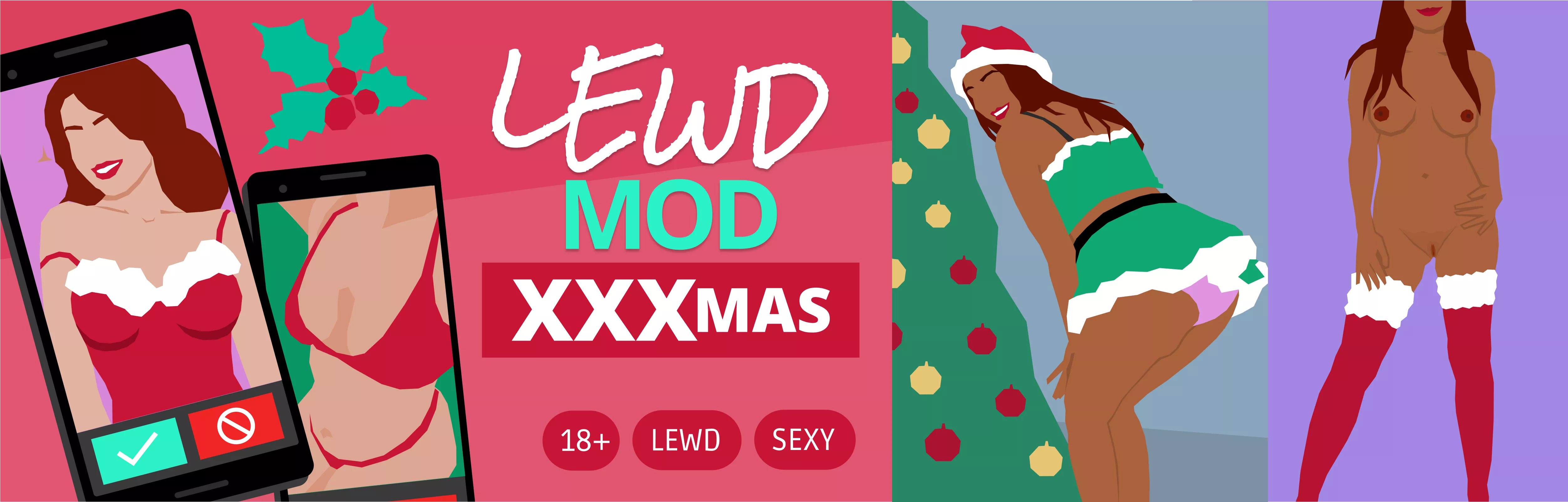 I’ve updated my game Lewd Mod: XXXmas for 2024