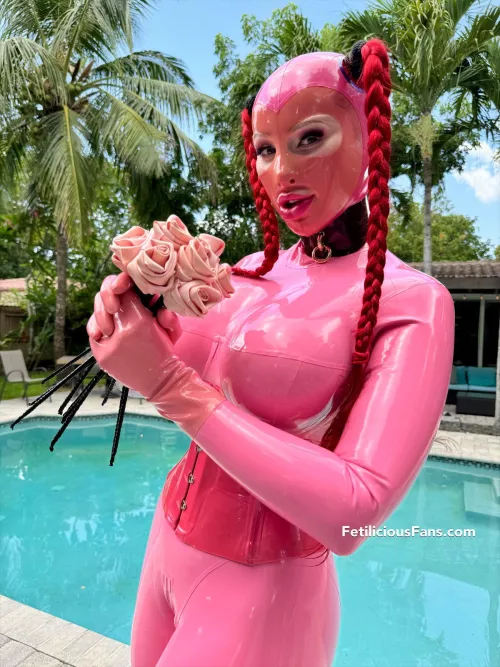 Latex roses are forever! 