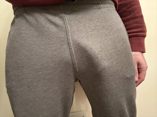 Morning coffee run attire. 