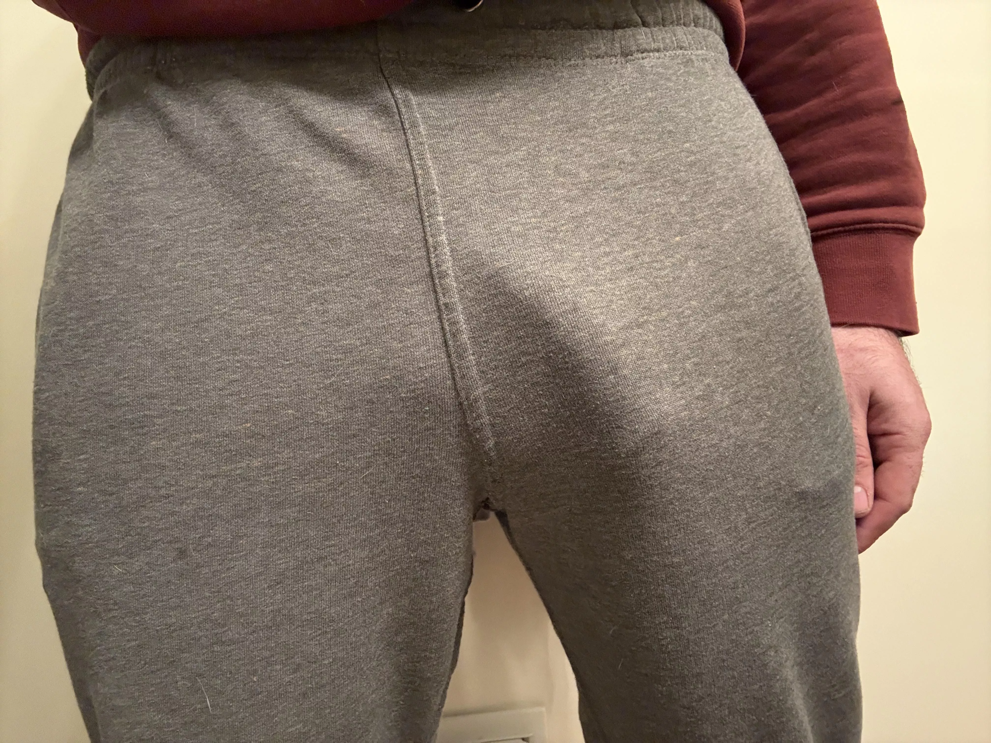 Morning coffee run attire. 