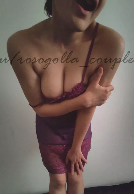 My cleavage, your imagination. Paint the comment section up.