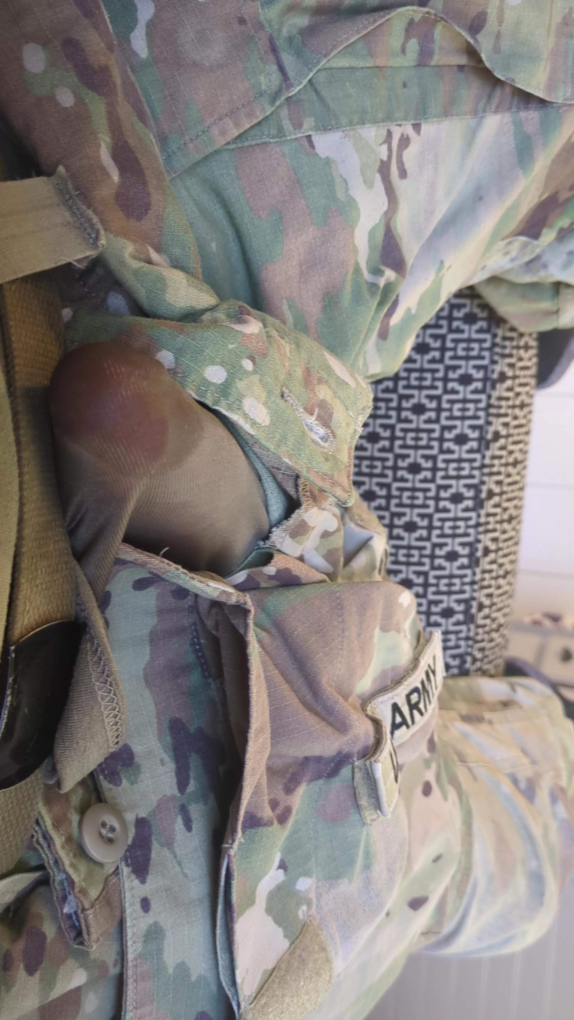 My morning wood precum 