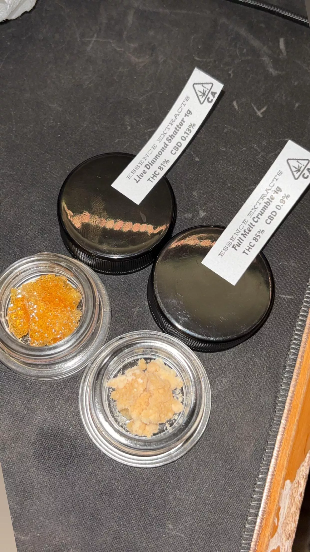 Not carts but nobody was responding in the fake dabs sub 😭. How they looking? 