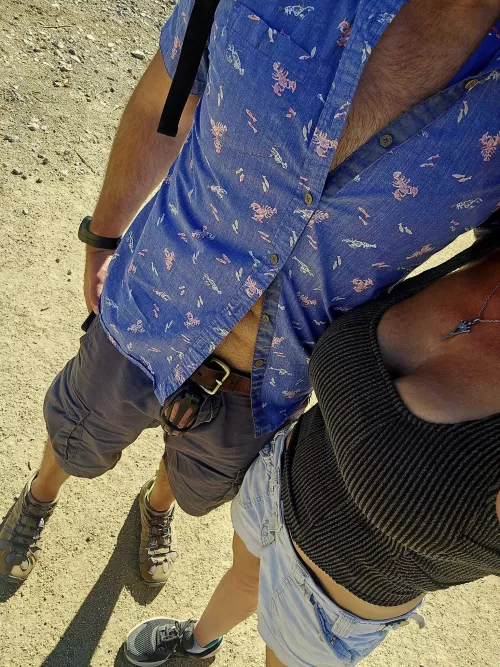 Out for some sun and fresh air