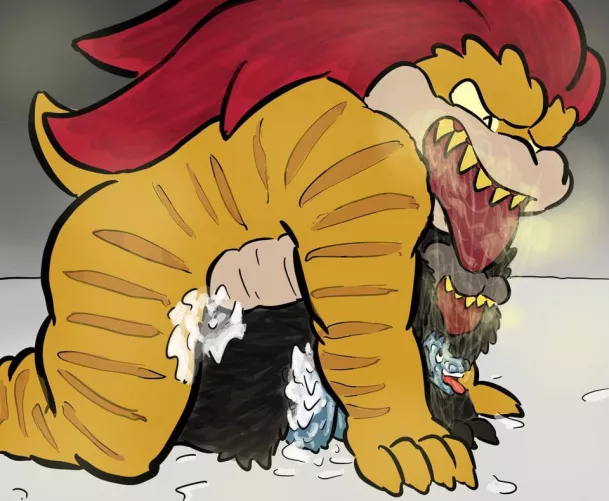 Size difference to size difference 😈(Art by me)