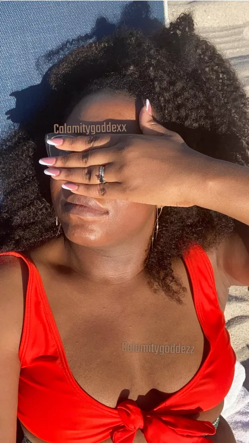 Sometimes, I get overheated by how hot it’s to be me 