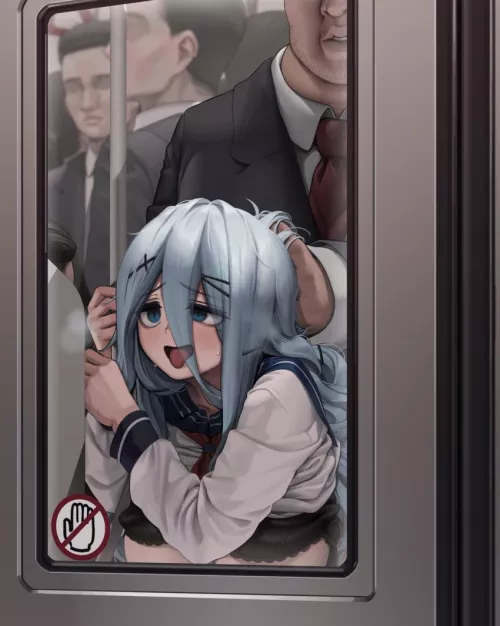 Sometimes I just want a random reddit guy to fuck me silly in the train