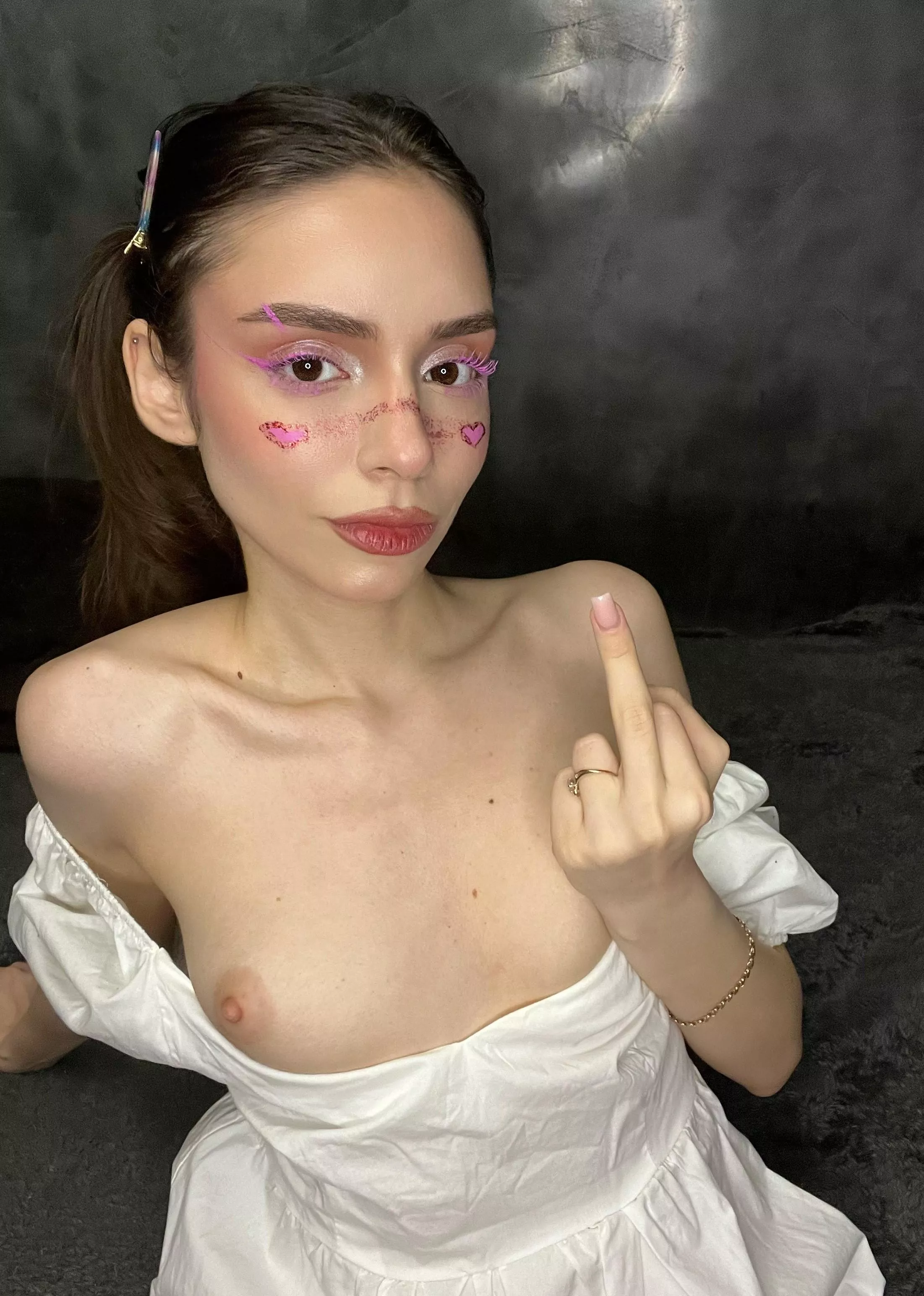 Tiny tits but forever perky