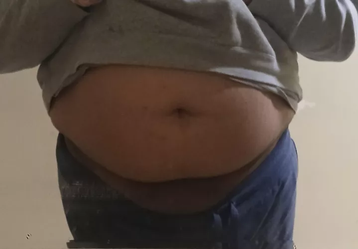 Were my clothes always this tight?