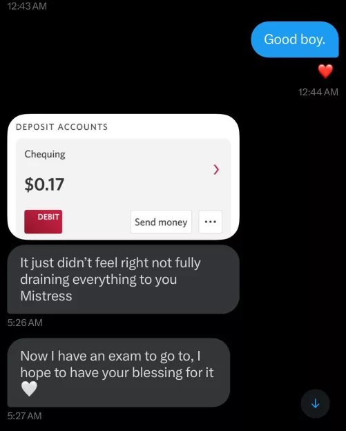 You see zeros so I can see thousands. That’s what good boys do. 