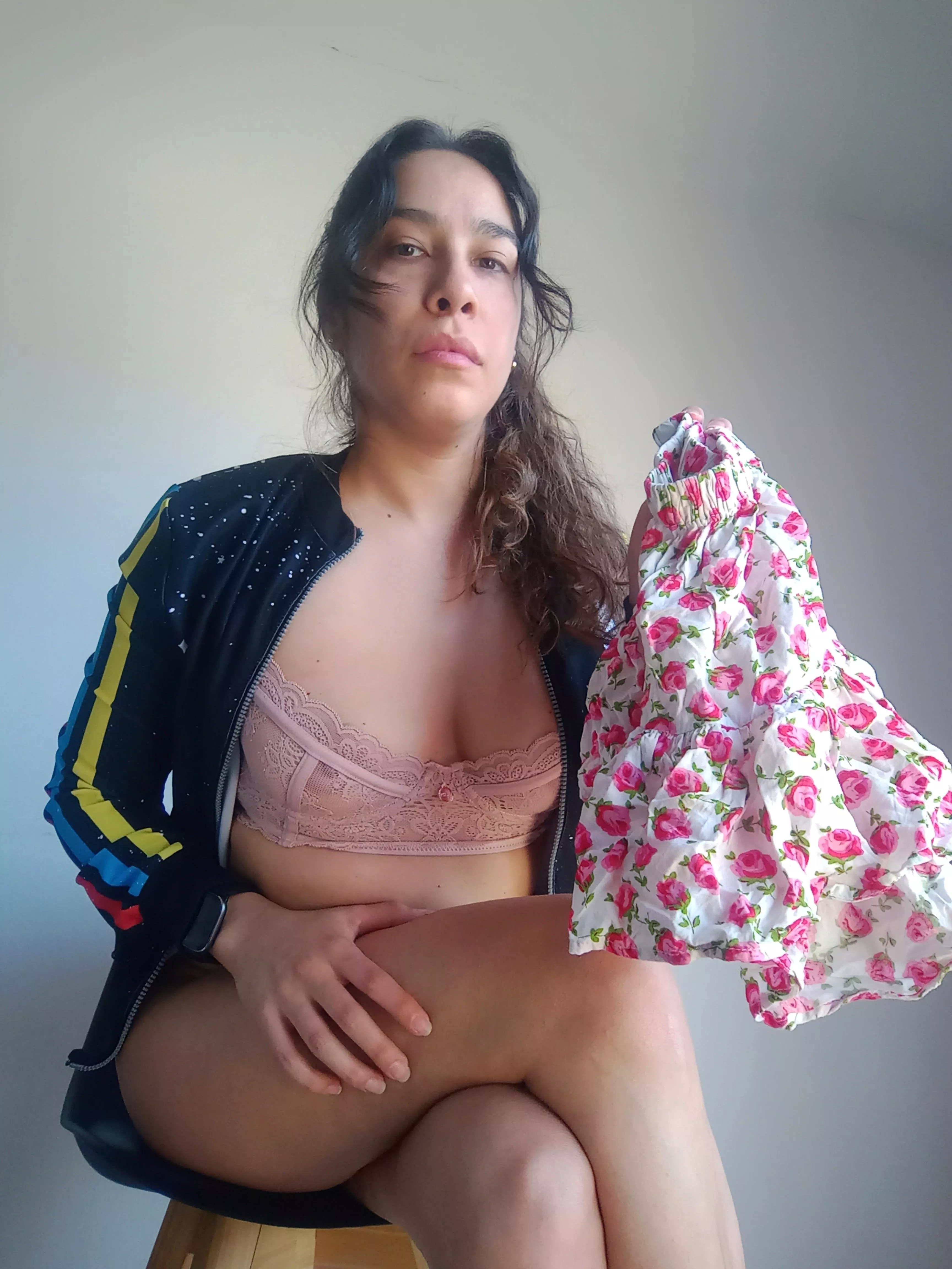 you will wear my favorite skirt and you will go from being a street slut to a catwalk model