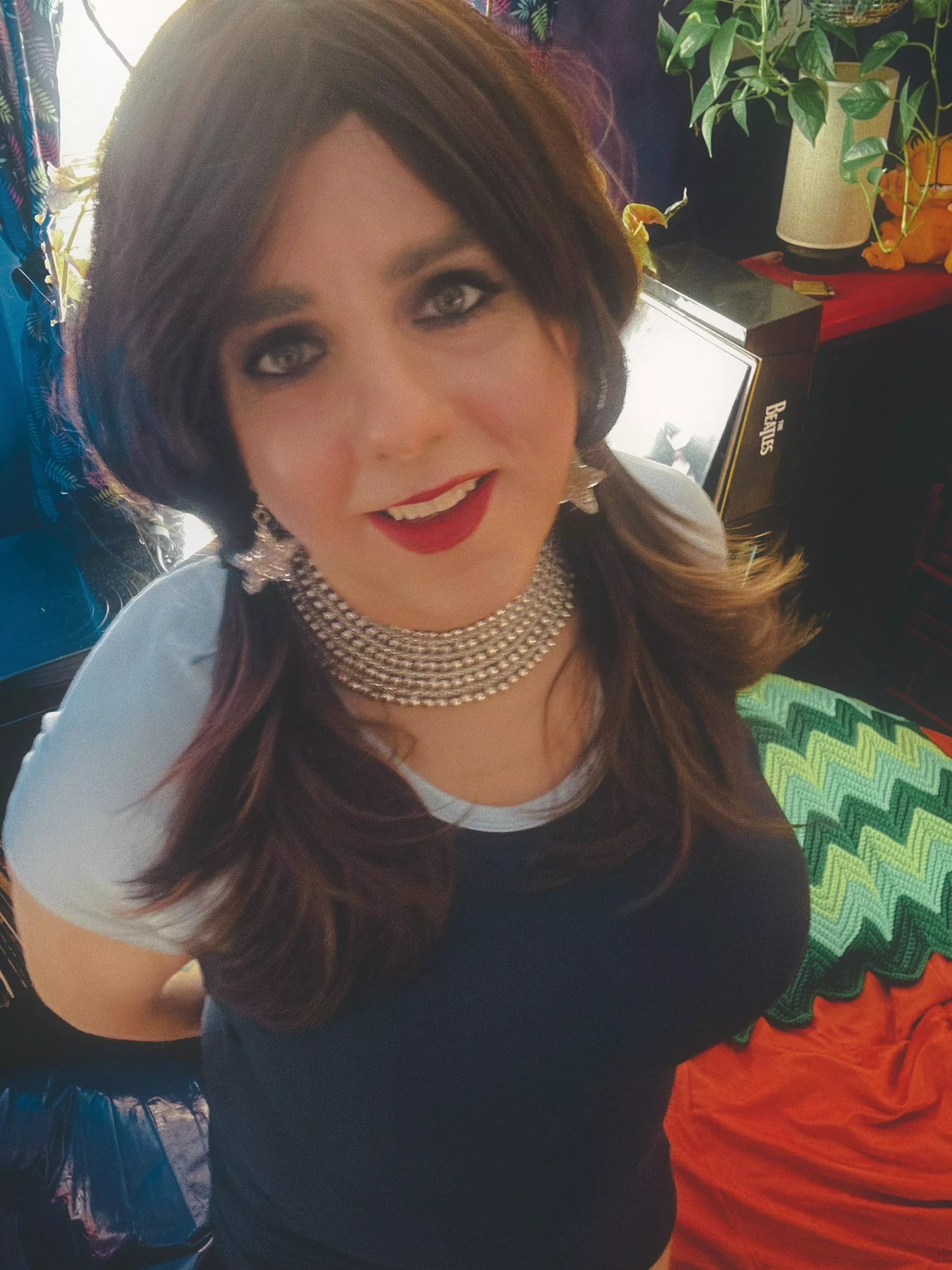 44 isn’t too old for pigtails!