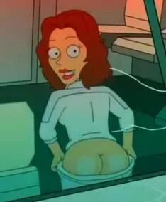 American dad fan mooning 