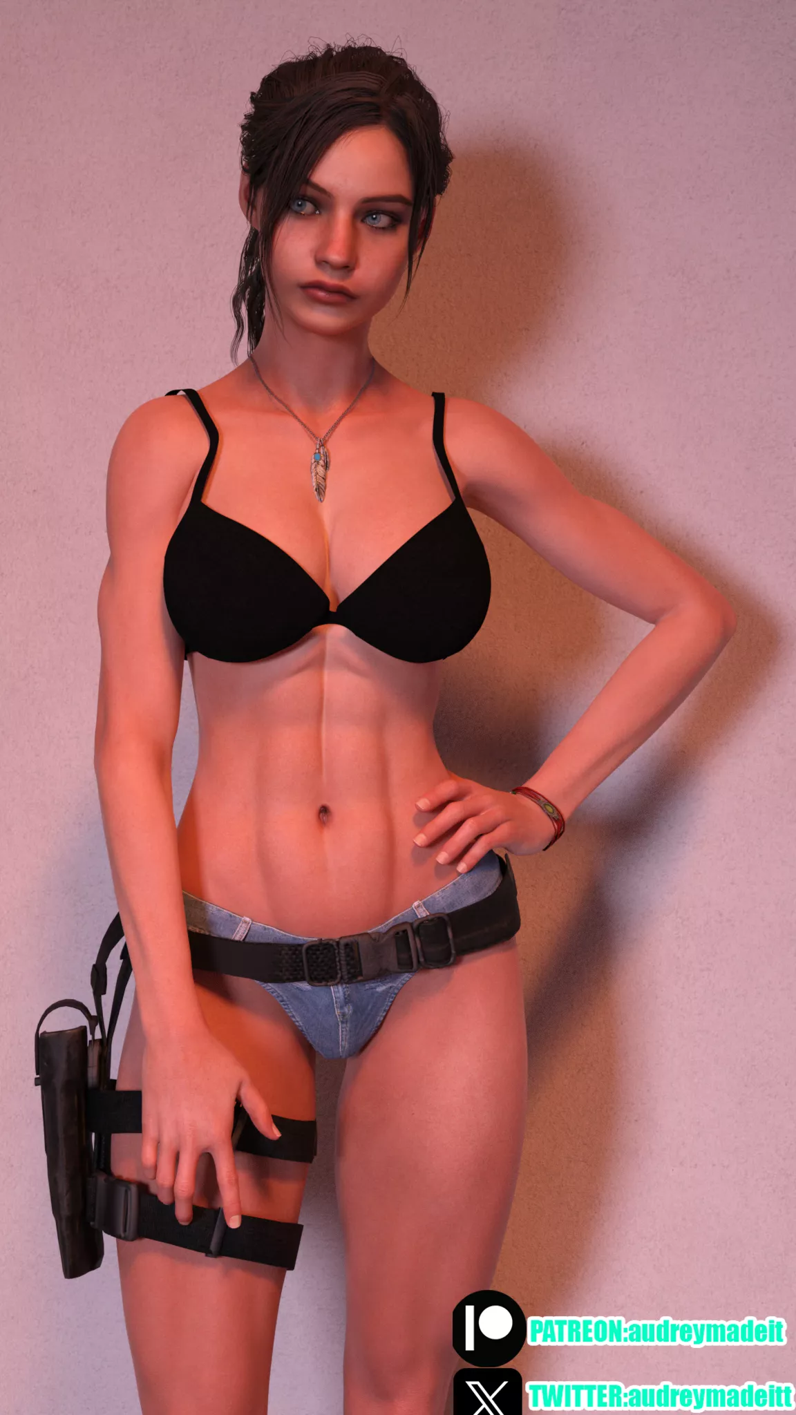 Claire Redfield SFW (Audreymadeit) rule 34