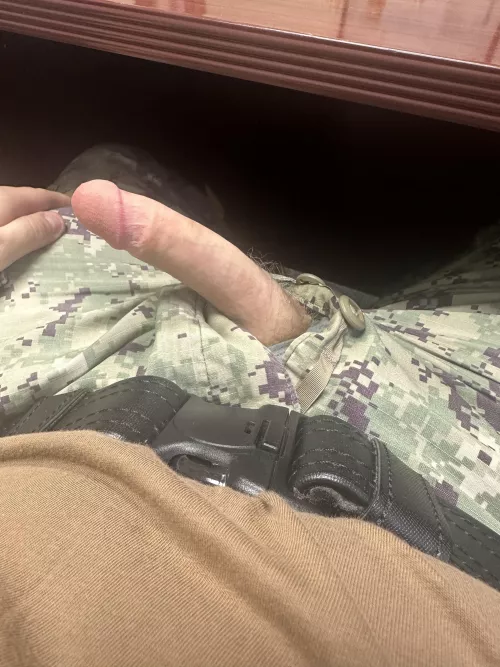 Come get a taste underneath my desk