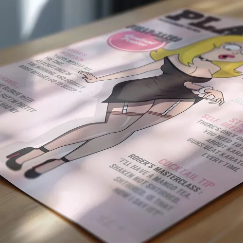 Cool poster I designed. Not sure I'll have the guts to hang it at home though...