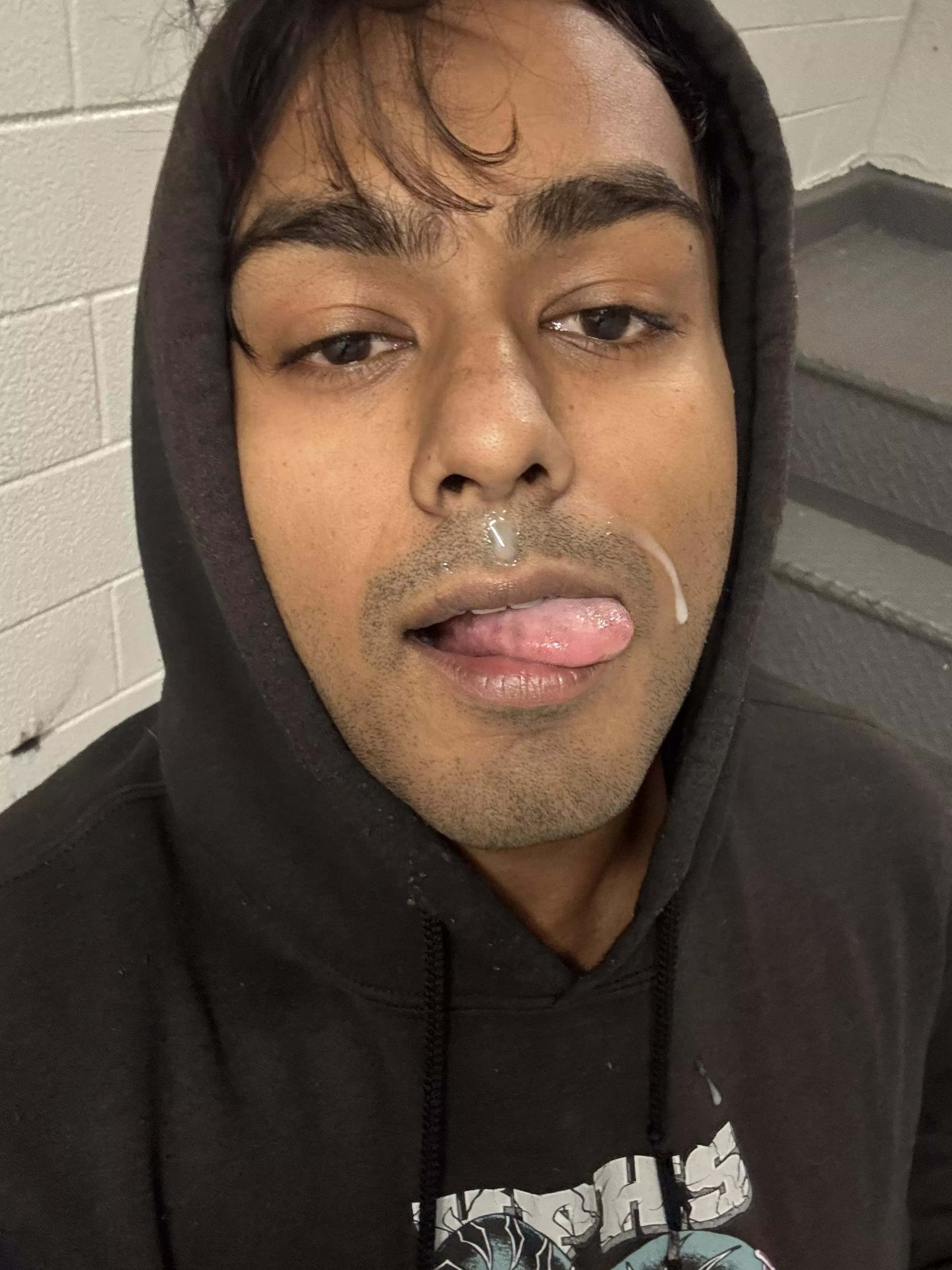 DL guy shot most of his load into my mouth, but made me walk home like this