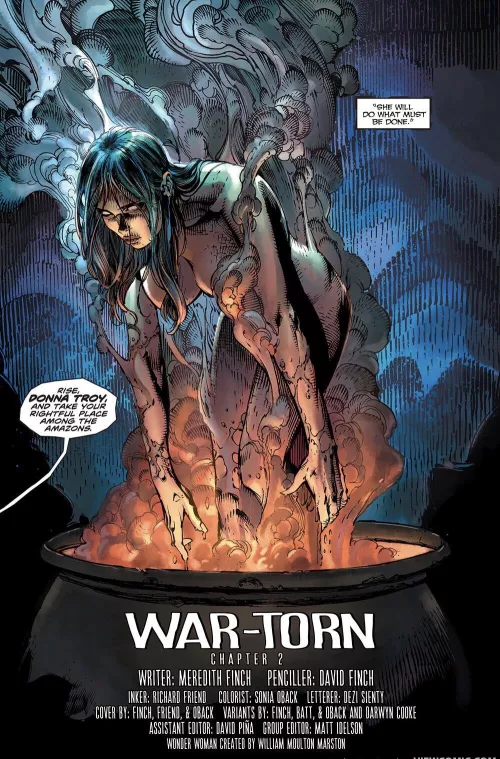 Donna troy naked [Wonder woman (2014) issue #37]