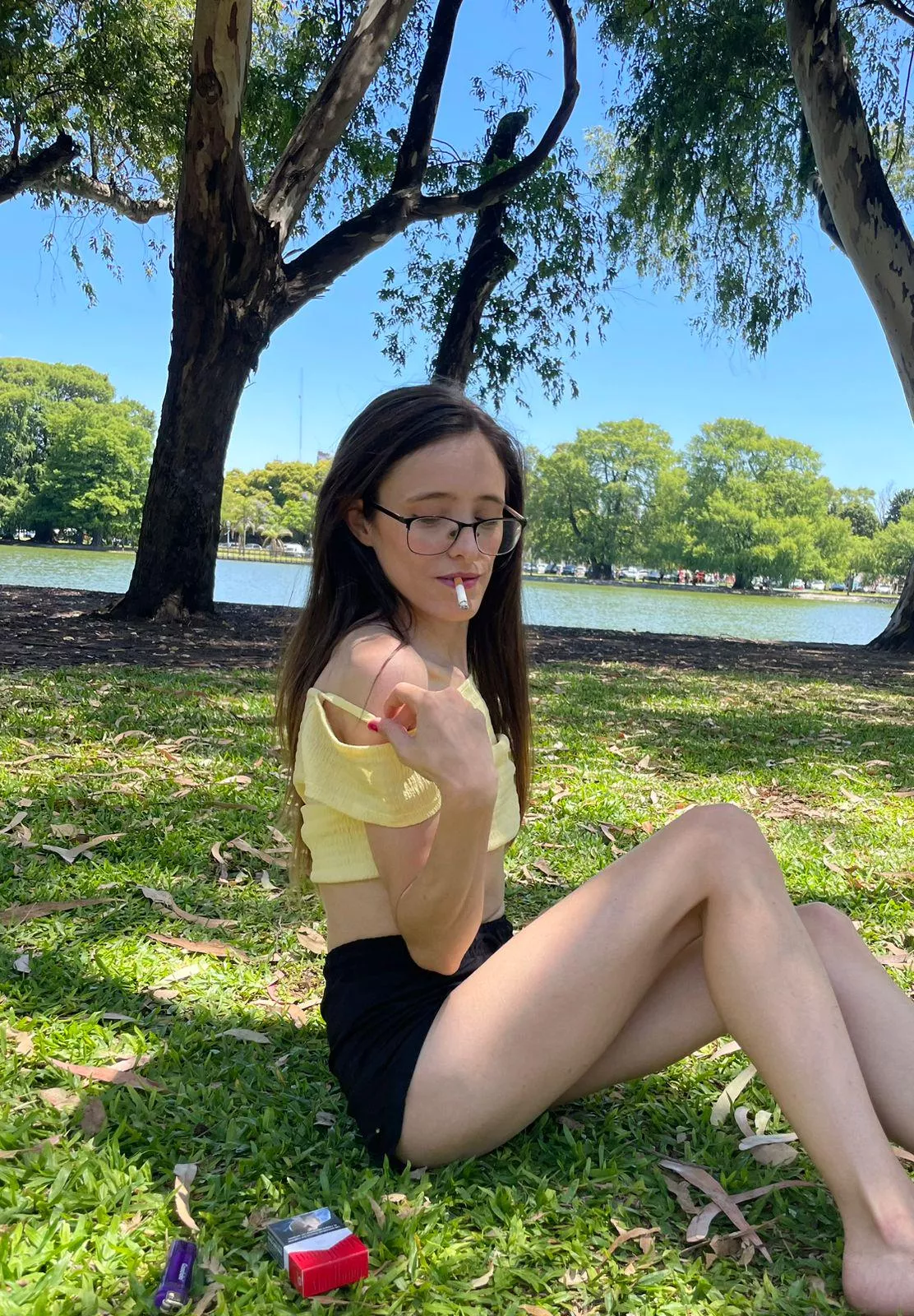 Enjoy me while I smoke