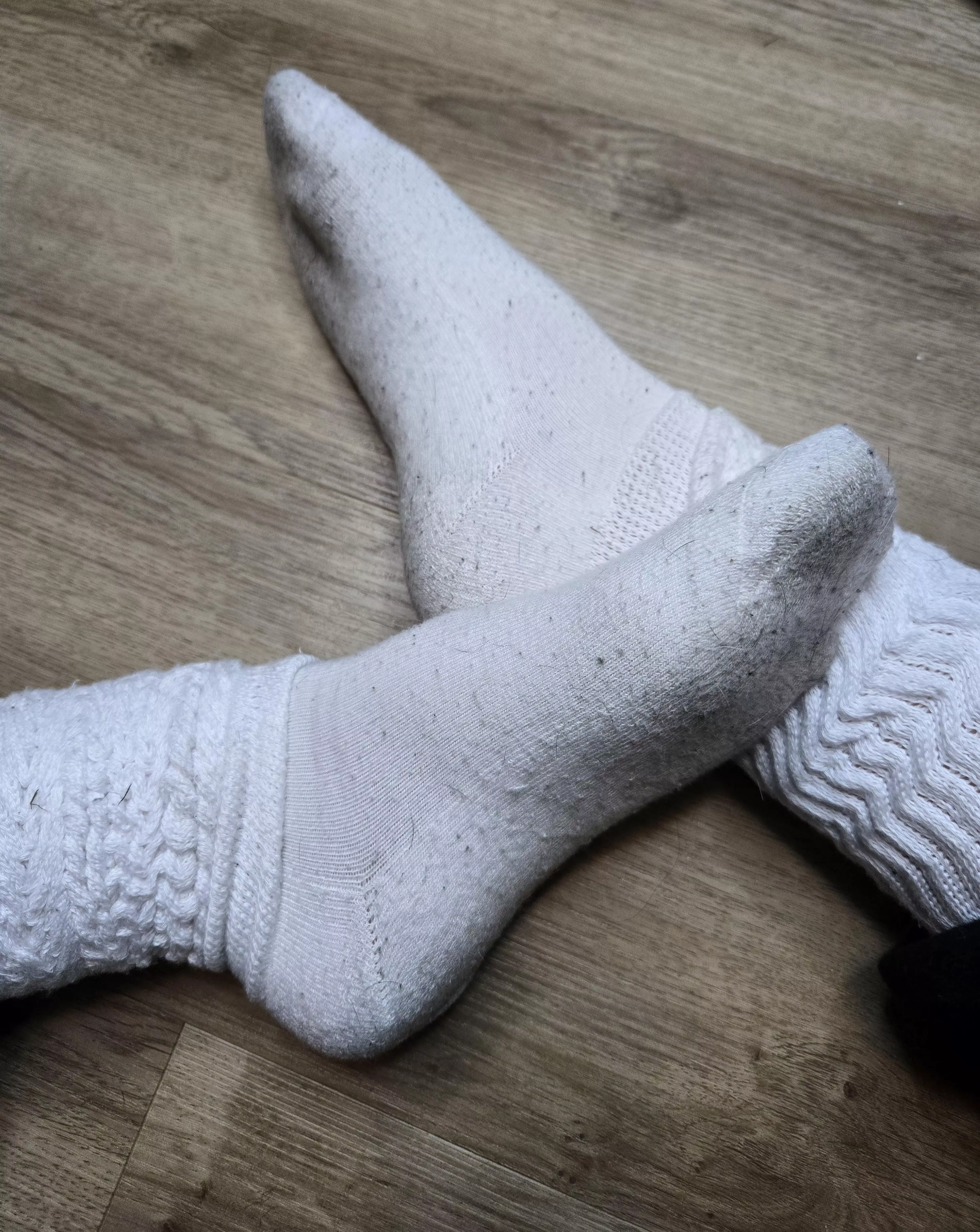 First sock post 🧦🥰 I've been wearing this pair for 3 days. Size 7 😉