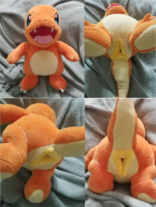 FOR SALE NSFW fuckable large Pokemon Charmander with useable fat scalie cloaca [MF] (Furrysale)