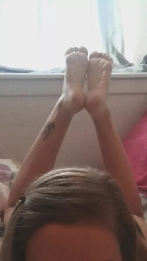 Gf soles in the pose