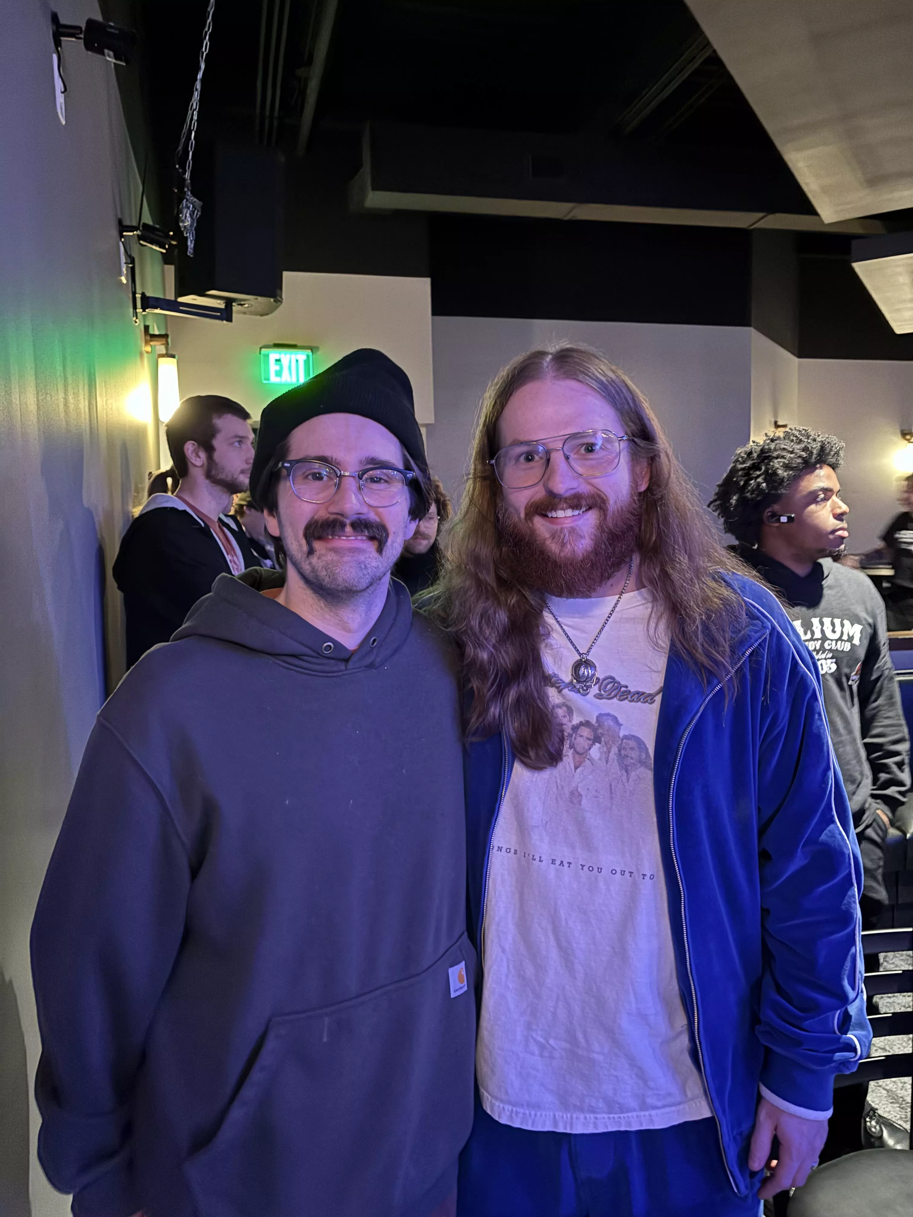 Got this nice pic with my close personal friend last night 