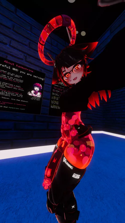 Hanging around at the bar :3