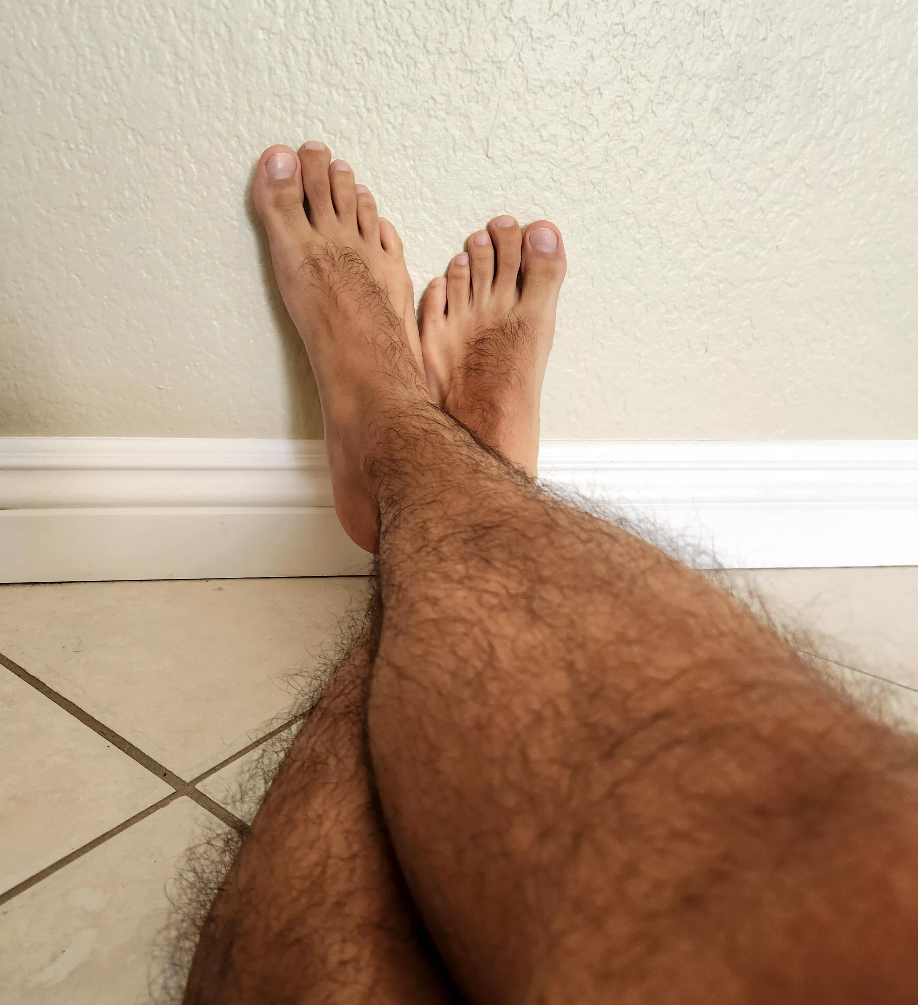 I really like the shape of my feet and toes