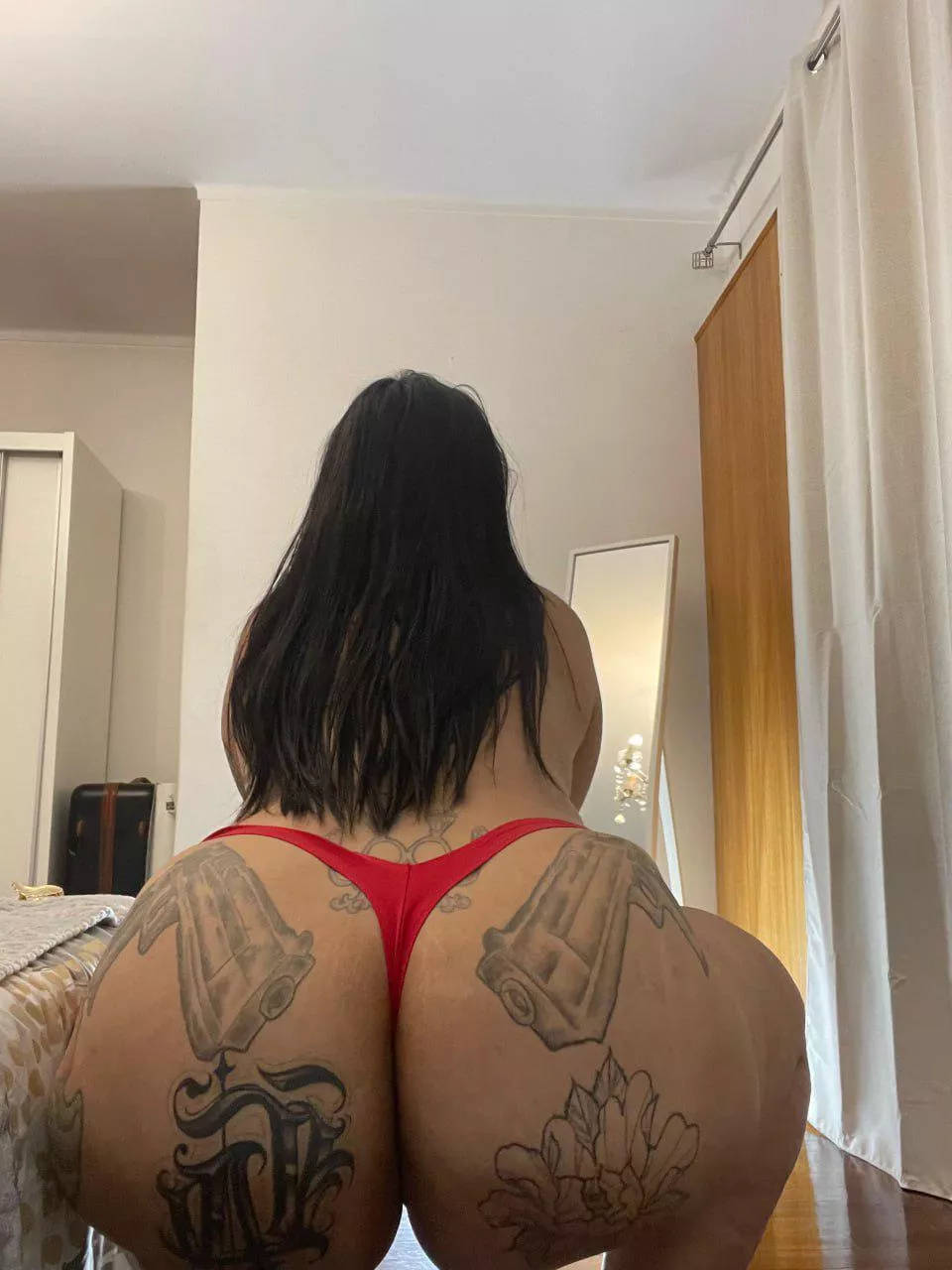 If I  on top of you and started riding your dick on the first date, what would be the first thing you'd say?
