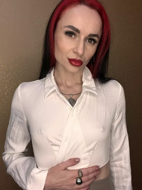 if you see my pierced nipples under my clothes, you'll want to undress me