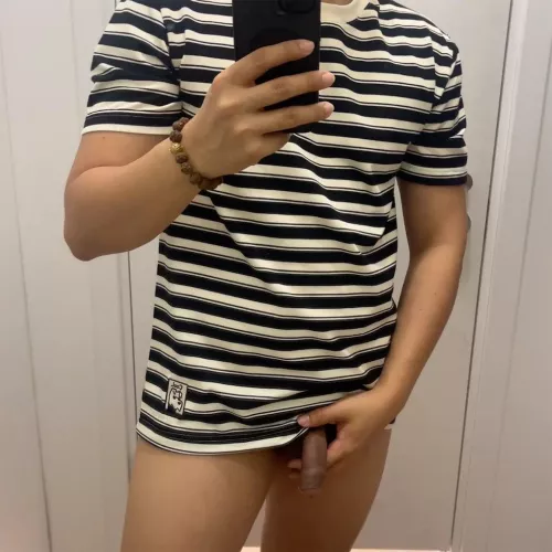 In fitting room