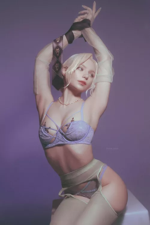 Kira Yoshikage (fem version ) from Jojo by michi_kyunn