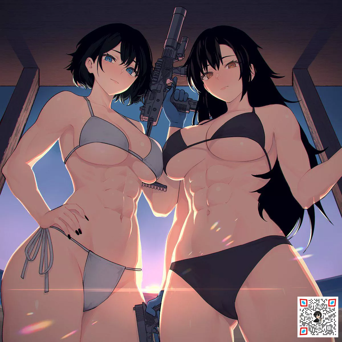 Lillie & Sera (Kuso Uragoner) [Original]