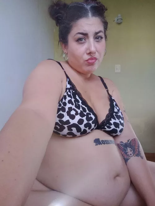 love my big belly and maybe I'll let you feel it