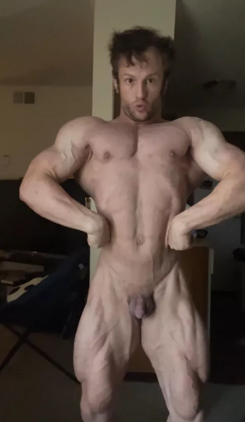 Love the post workout pump 🤪