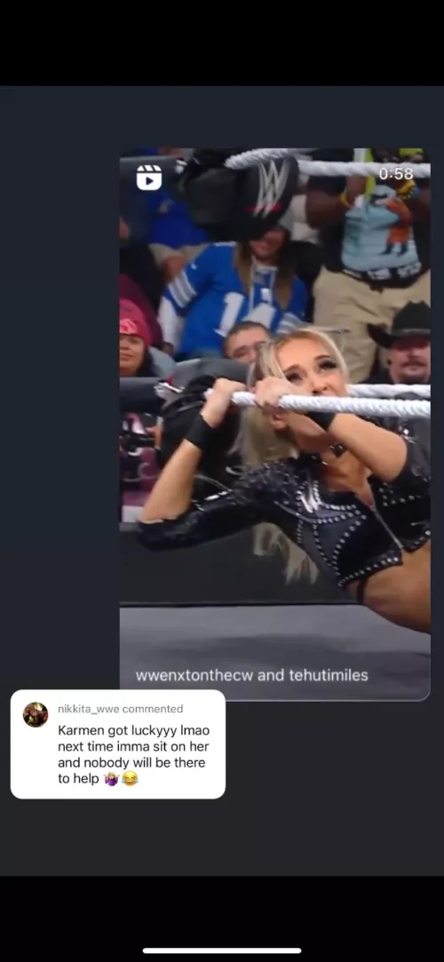 Loving this New Nikkita Lyons Character