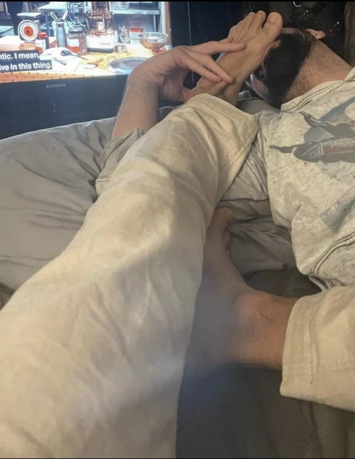 Me and a friend enjoying each others company 