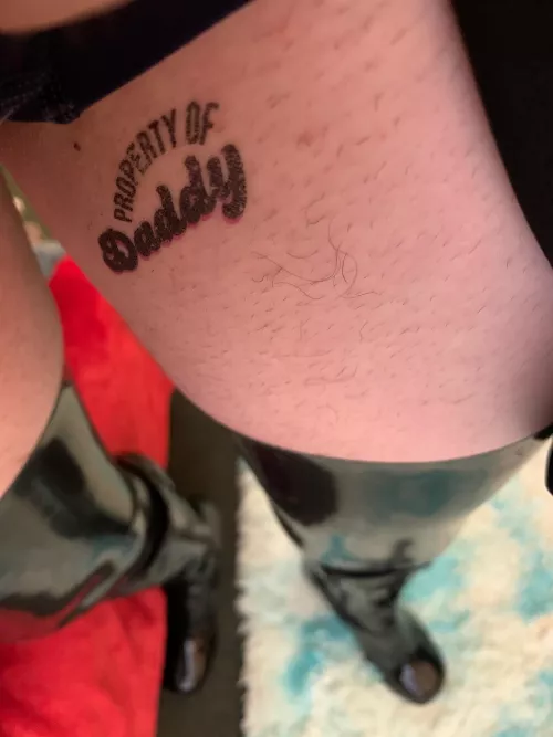 Might have to get a permanent copy of this tattoo 🥰