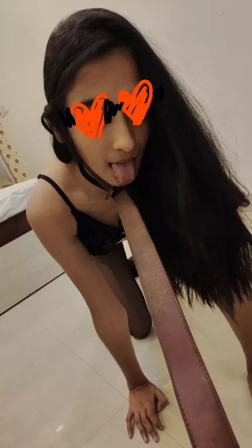 My doggy gf ready to crawl for all of you