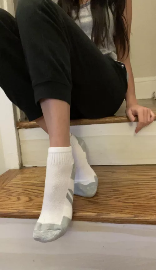 My socks would look perfect on your face 💜 [Selling][US]