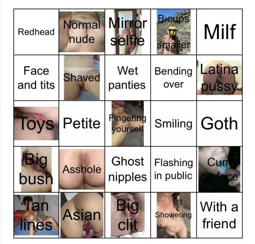 Need a good redhead to help me fill up my bingo