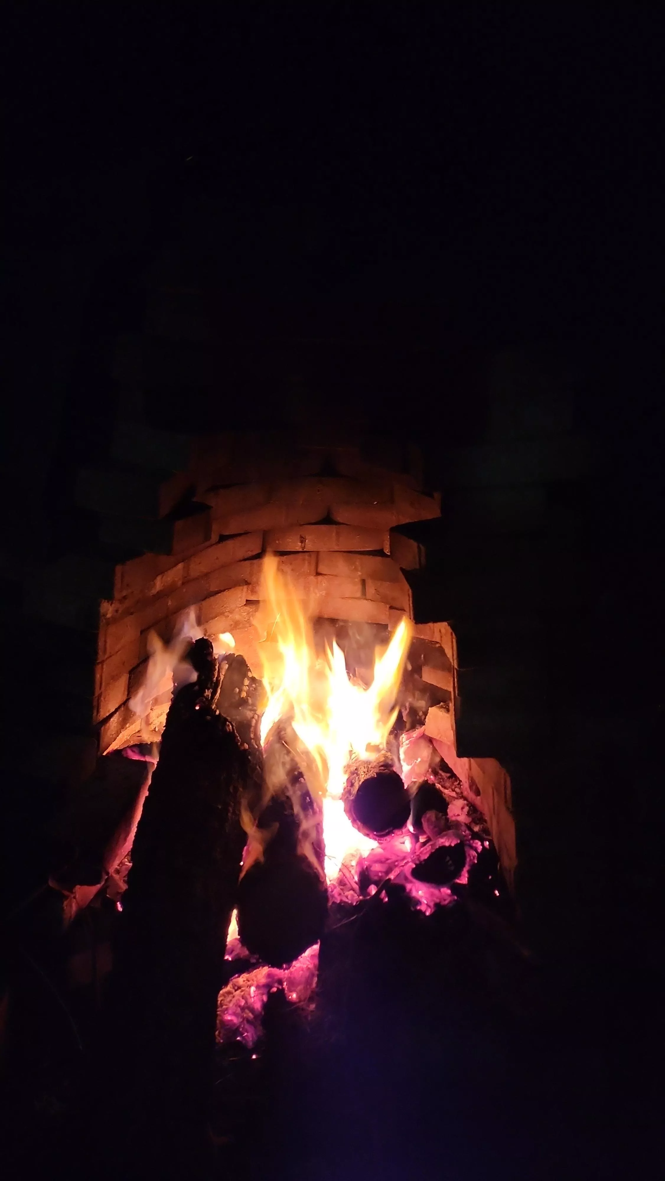 New fire pit holding up well