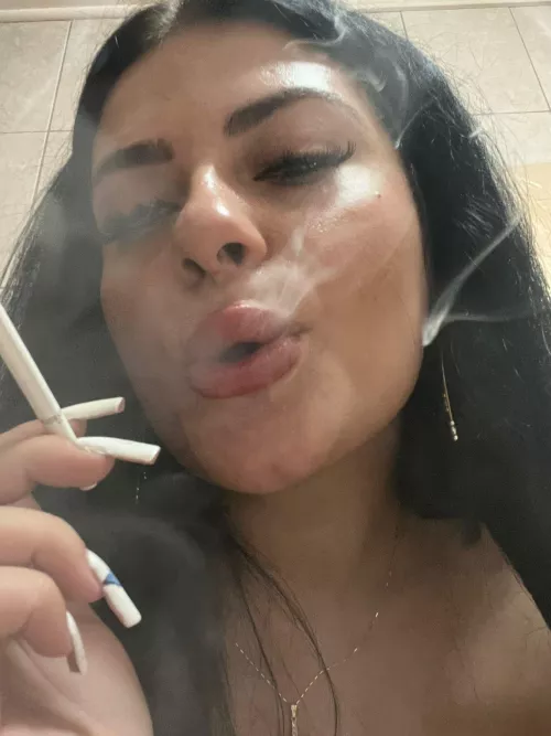 Open wide and breathe in my smoke!!