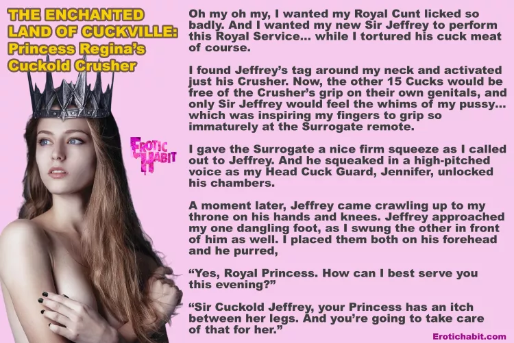 Princess Regina’s Cuckold Crusher 😈🍒 (erotichabit at ImageFap)