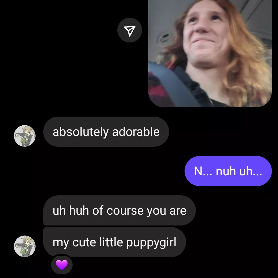 PUPPY GOT A TEXT *^-^*