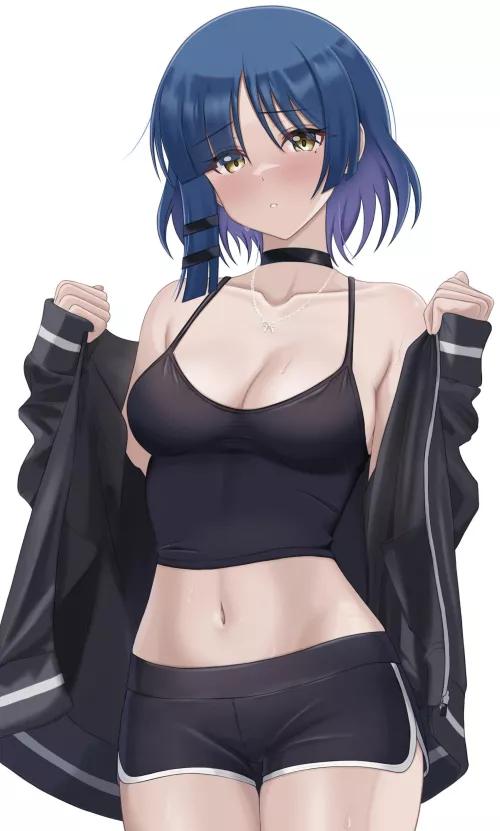 Ryo Yamada Showing Off Her Tight Body [Bocchi The Rock]